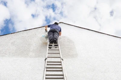 Peinture extérieure à Mellac — façades et ravalement